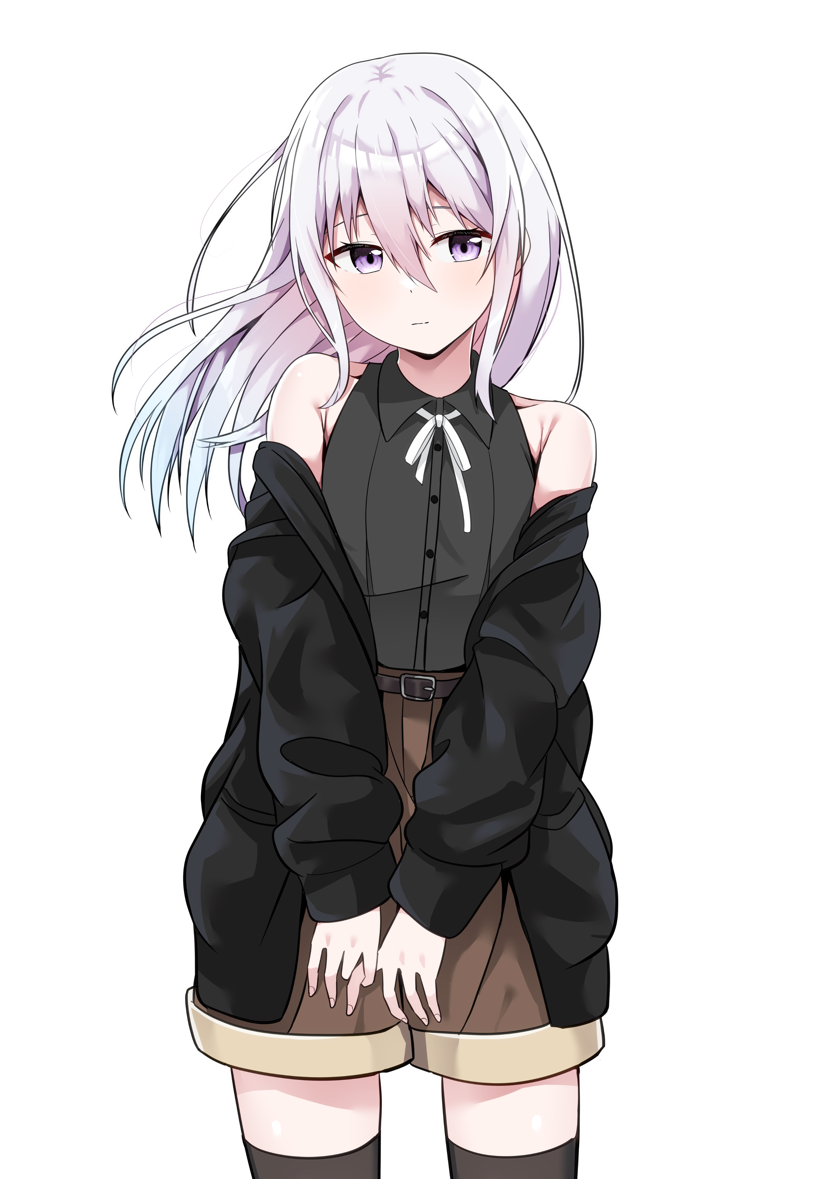 鳥居琴音のキャラクター立ち絵